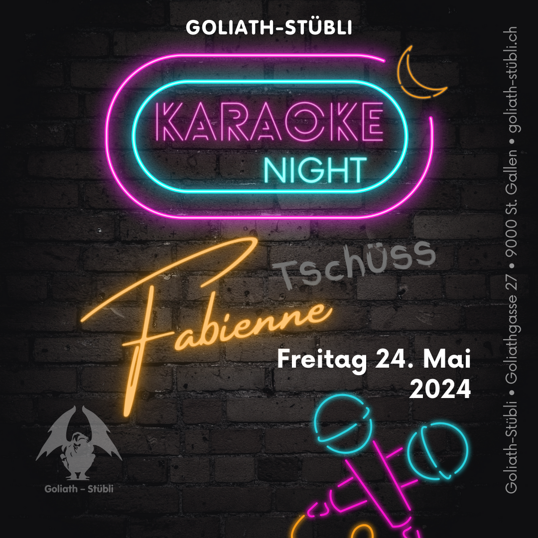 Karaoke 24.05.2024 – Quadrat